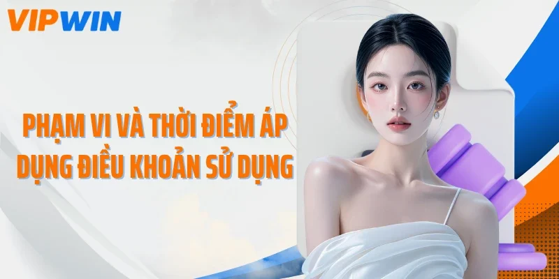 Phạm vi và thời điểm áp dụng điều khoản sử dụng